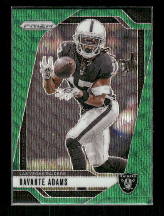 Davante Adams - 2024 Panini Prizm - Green Wave