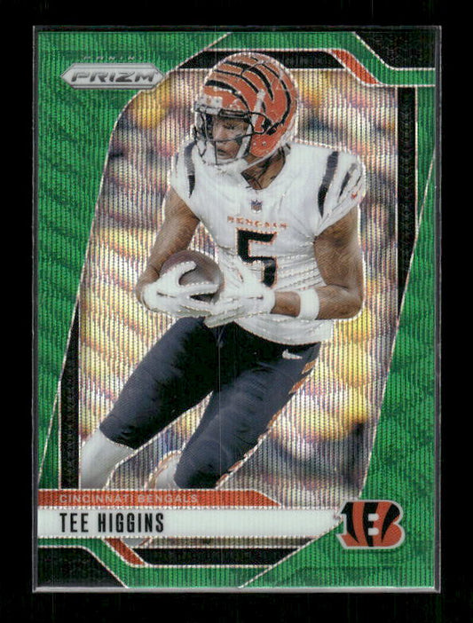Tee Higgins - 2024 Panini Prizm - Green Wave