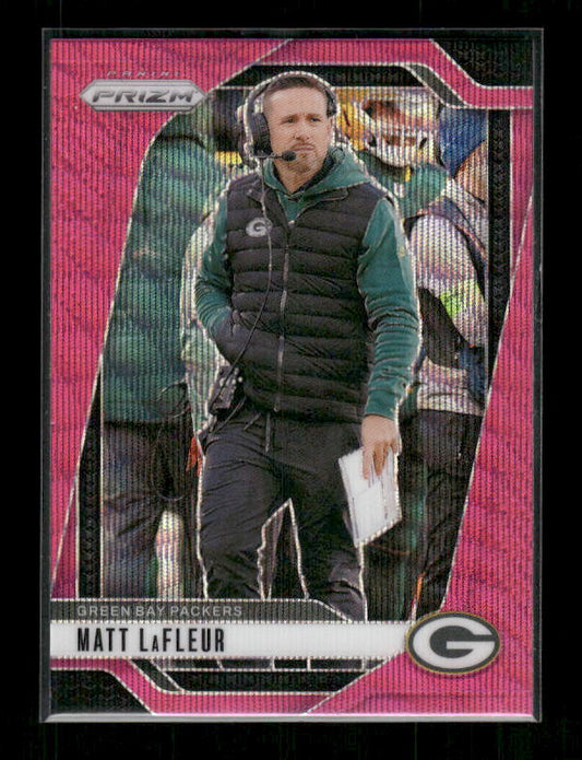 Matt LaFleur - 2024 Panini Prizm - Pink Wave