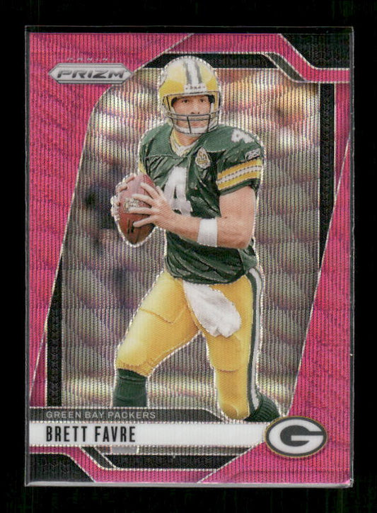 Brett Farve - 2024 Panini Prizm - Pink Wave
