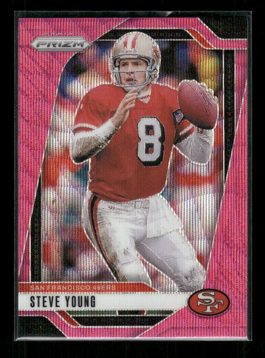 Steve Young - 2024 Panini Prizm - Pink Wave