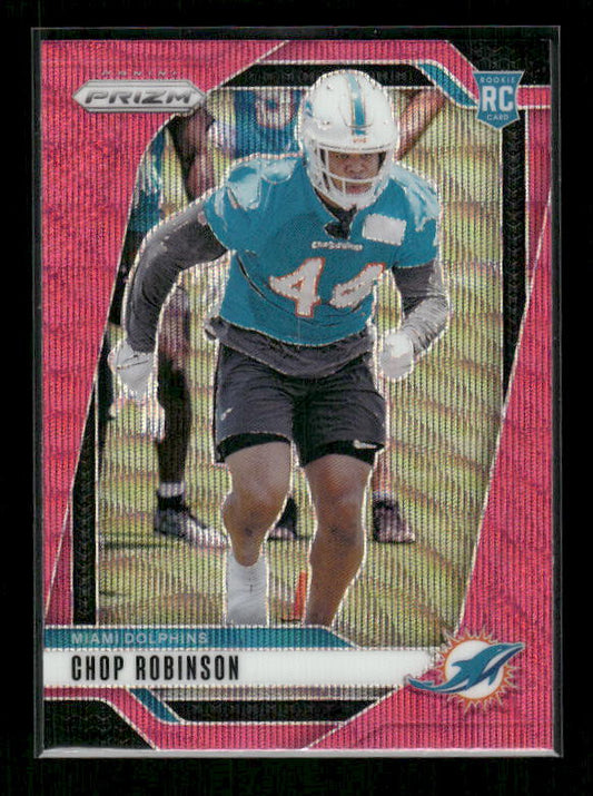 Chop Robinson - 2024 Panini Prizm - Pink Wave - Rookie