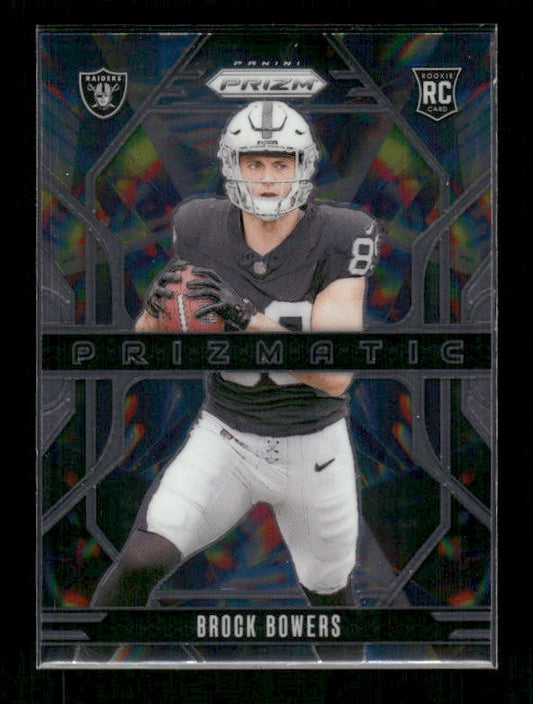 Brock Bowers - 2024 Panini Prizm - Prizmatic - Rookie