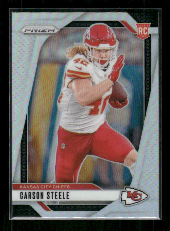 Carson Steele - 2024 Panini Prizm - Silver Prizm - Rookie