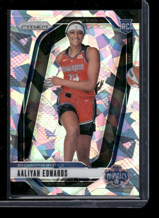 Aaliyah Edwards - 2024 Panini Prizm WNBA - Ice Prizm - Rookie Variation