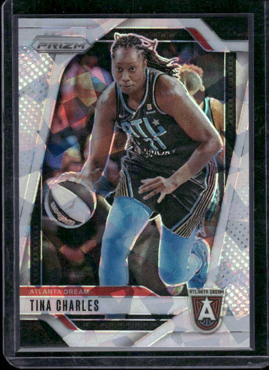 Tina Charles - 2024 Panini Prizm WNBA - White Ice /35 SSP