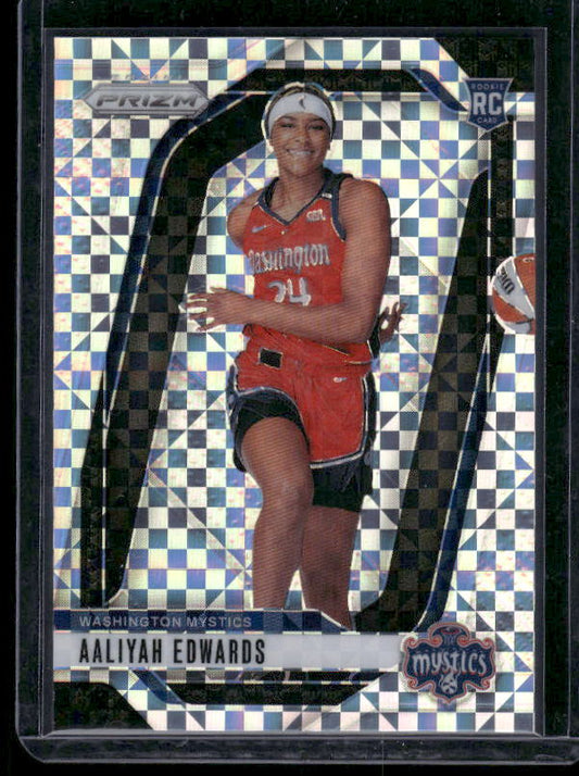 Aaliyah Edwards - 2024 Panini Prizm WNBA - Checkerboard SSP - Rookie Variation