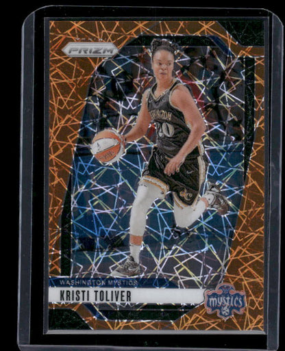 Kristi Toliver - 2024 Panini Prizm WNBA - Orange Velocity