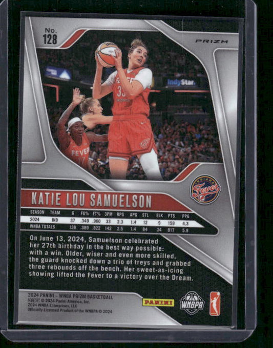 Katie Lou Samuelson - 2024 Panini Prizm WNBA - Silver Prizm
