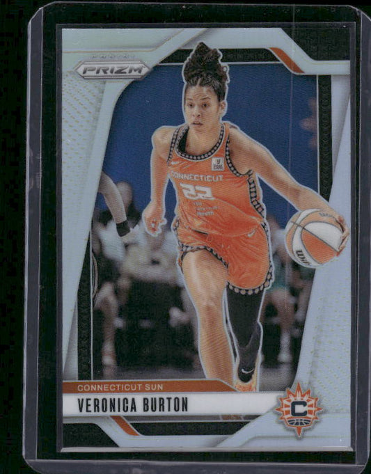 Veronica Burton - 2024 Panini Prizm WNBA - Silver Prizm
